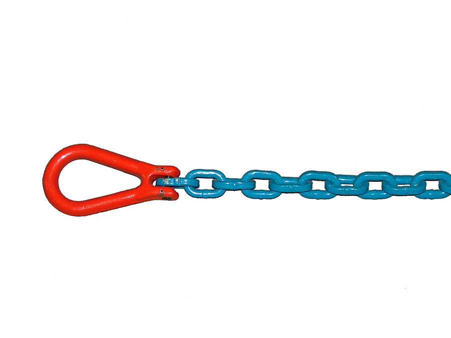 Reťazový úväzok s okom - D profil