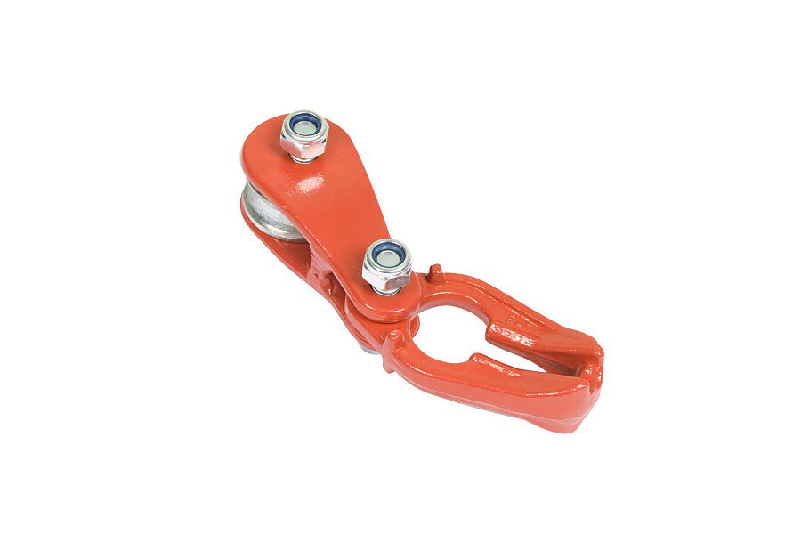 Klzná spona-obojstranná s kladkou