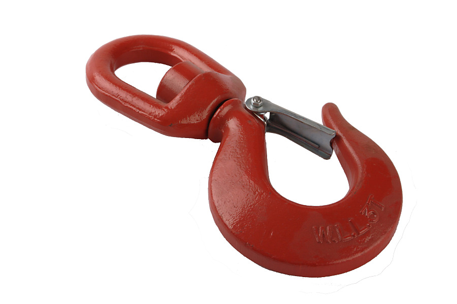 Hák so zaistením - otočný