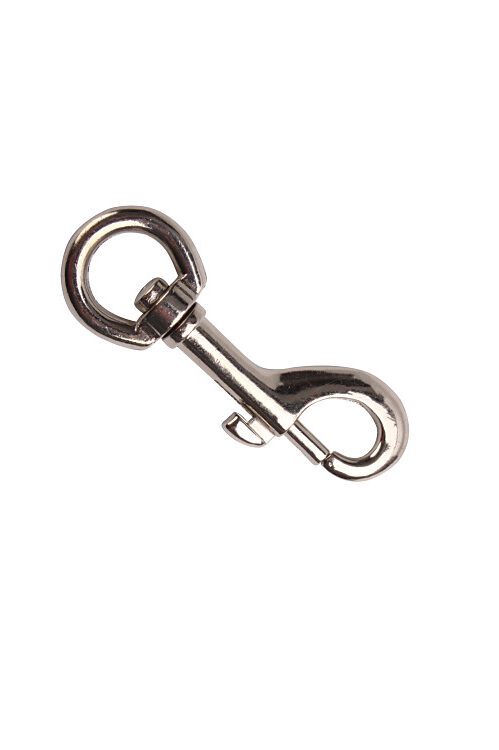 Ozdobná karabína poniklovaná